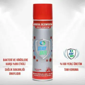 Stay Safe Aerosol Dezenfektan 150ml