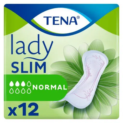 TENA Lady Slim Normal, Kadın Mesane Pedi, 3 Damla, 12’l