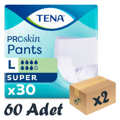 TENA ProSkin Pants Super Emici Külot, Büyük Boy (L), 7 