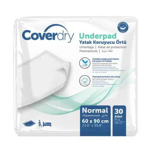 Coverdry Yatak Koruyucu Örtü 60×90 cm 30’lu Paket