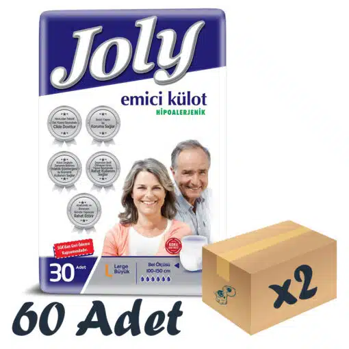 Joly Emici Külot Large 30’lu 2 Paket 60 Adet