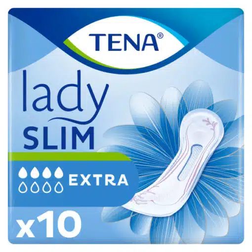 TENA Lady Slim Extra, Kadın Mesane Pedi, 4 Damla, 10’lu